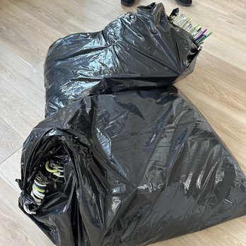 Always Organized - all my clothes that were on hangers were thrown into garbage bags - Home Organization Near Me