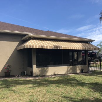 AJ's Fabrication - Custom wraparound awning - Metal Fabricators Near Me - Winter Haven, Florida