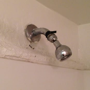 Motel 6 - Electrical tape on shower head - Hotels Near Me - Corsicana, Texas Motel 6 - Electrical tape on shower head - Hotels Near Me - Corsicana, Texas