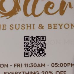 Qr code for menu