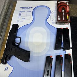 DF Brothers Sports Center - Safe gun protocol at Westside Gun range slide open no magazines in pistol.