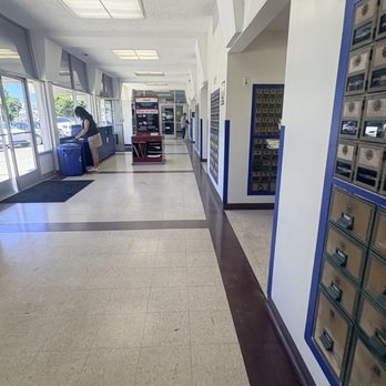 US Post Office - Box lobby clean floors - Post Offices Near Me - Carlsbad, California