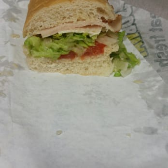 Subway - Ink on my sandwich wrapper and stale bread - Sandwiches Near Me - Cedar Grove, New Jersey