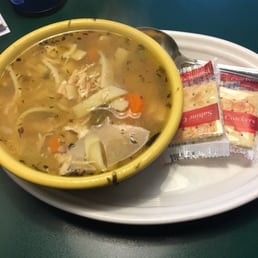 Hot Chicken Noodle Soup