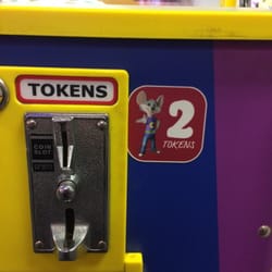 Chuck E. Cheese - Two tokens per game!