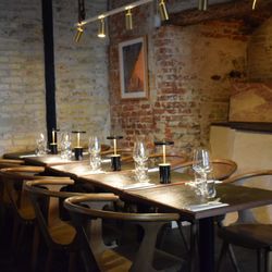 Garden Restaurant & Vin bar - Ready for a nice dinner party.