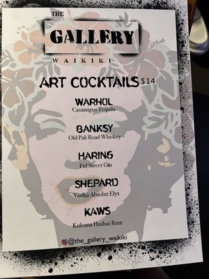 Menu photo 8 The Gallery Waikiki Honolulu, HI Menu photo 8 The Gallery Waikiki Honolulu, HI