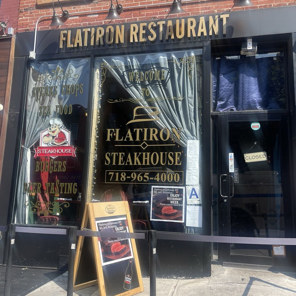 Flatiron Restaurant - Outside - Steakhouses Near Me - Brooklyn, New York