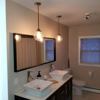 K. DePalma Electric - Eliminated sconce lights. ADDED pendant boxes. Installed New lights - Electricians Near Me - Wallingford, Connecticut K. DePalma Electric - Eliminated sconce lights. ADDED pendant boxes. Installed New lights - Electricians Near Me - Wallingford, Connecticut