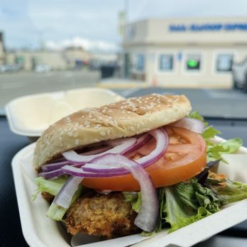Basa Seafood Express - Soft Shell Crab Burger - 4 stars - Poke Near Me - Castro Valley, California Basa Seafood Express - Soft Shell Crab Burger - 4 stars - Poke Near Me - Castro Valley, California