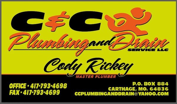 C&C Plumbing And Drain Service Logo