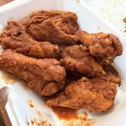 Wing sauce no more like tapatío or Valentina hot sauce.