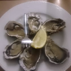 Brasserie Niel - Les 6 huîtres, avec le menu 20€, un régal !