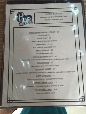 Menu photo 7 Pilars Martini Winter Garden, FL Menu photo 7 Pilars Martini Winter Garden, FL