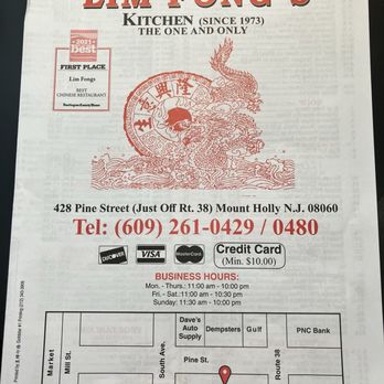 Lim Fong's Kitchen - Chinese Near Me - Mount Holly, New Jersey Lim Fong's Kitchen - Chinese Near Me - Mount Holly, New Jersey