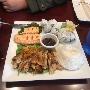 Xtreme Sushi - Salmon teriyaki Chicken teriyaki California Roll - Sushi Bars Near Me - Los Alamitos, California