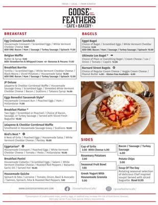 Goose Feathers Cafe & Bakery by null