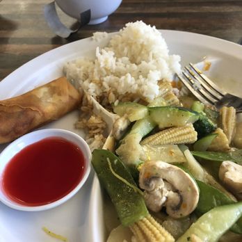 The Kirin Hut - My veggie plate. - Chinese Near Me - Lancaster, California The Kirin Hut - My veggie plate. - Chinese Near Me - Lancaster, California