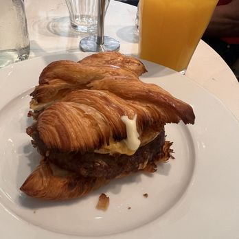 La Boulangerie - Croissant with egg cheese and sausage - Bakeries Near Me - New Orleans, Louisiana La Boulangerie - Croissant with egg cheese and sausage - Bakeries Near Me - New Orleans, Louisiana