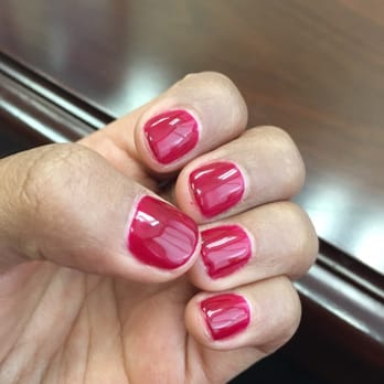 Glamour Nails - Better job after they were redone. - Nail Salons Near Me - Huntsville, Texas