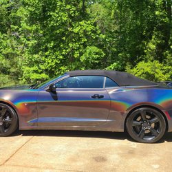 Jack Wraps - My 2017 SS Chevy Camaro Wrapped in Electric Black