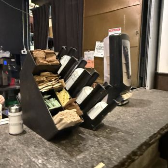 Pulley Coffee Bar - Napkin area - Coffee & Tea Near Me - New York, New York Pulley Coffee Bar - Napkin area - Coffee & Tea Near Me - New York, New York