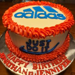 Camedra's Sweet Sensations - Adidas/Nike Themed Cake