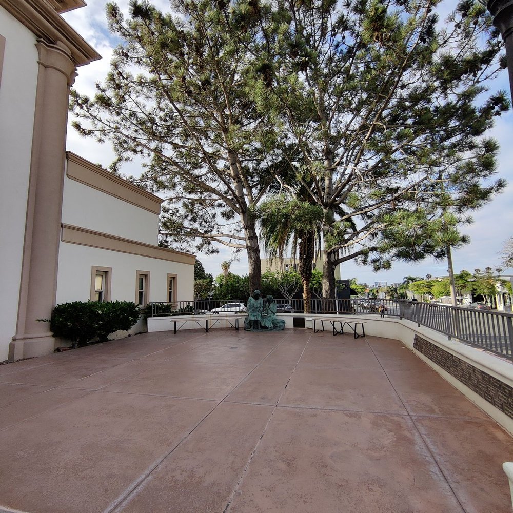 Saint Brigid Parish - Spacious area in front of the main entrance - Churches Near Me - San Diego, California Saint Brigid Parish - Spacious area in front of the main entrance - Churches Near Me - San Diego, California