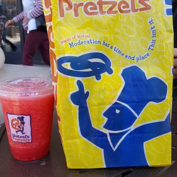 Wetzel's Pretzels - Sour as heck strawberry granita - Pretzels Near Me - Cabazon, California Wetzel's Pretzels - Sour as heck strawberry granita - Pretzels Near Me - Cabazon, California