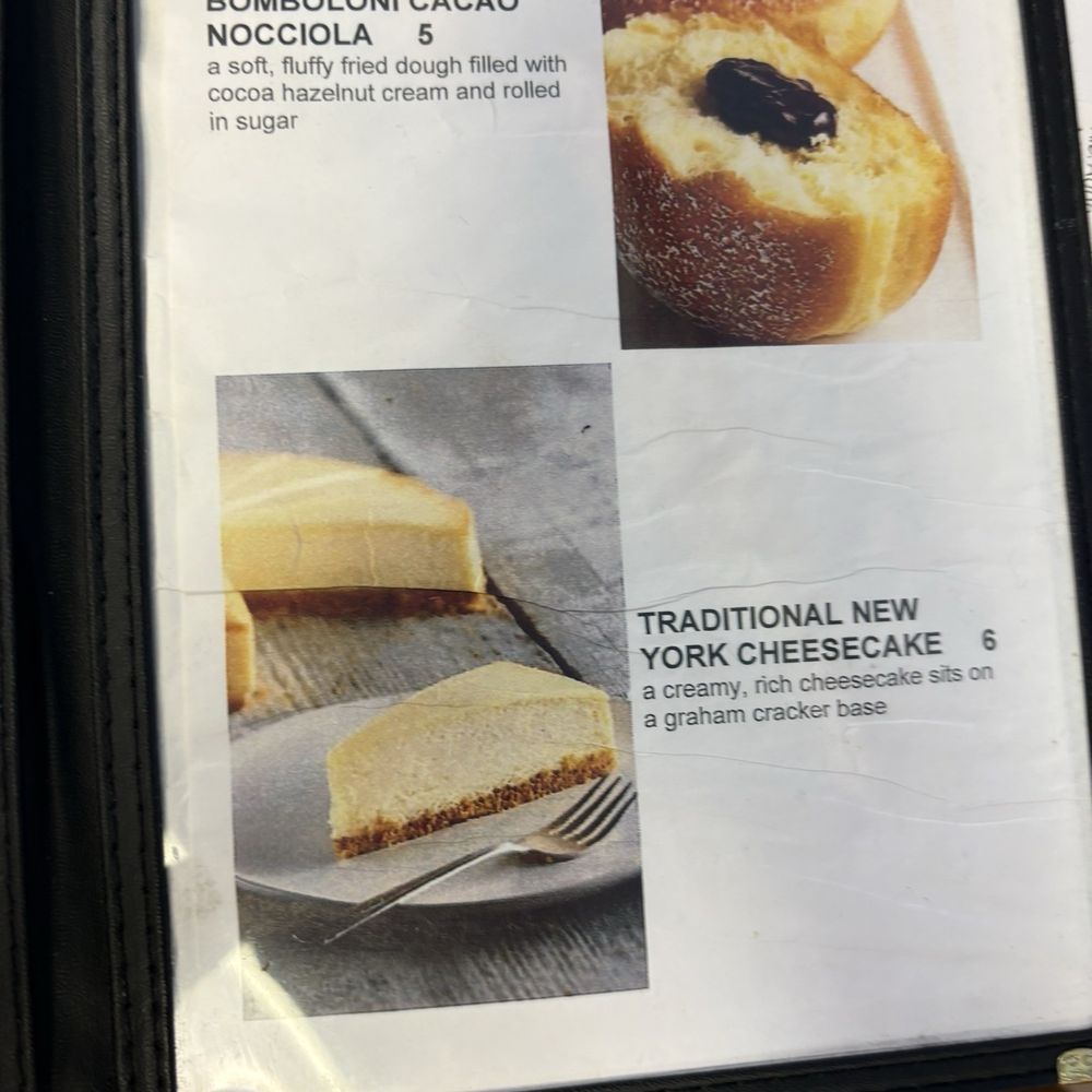 Napoli é - Dessert menu - Italian Near Me - Carrollton, Virginia Napoli é - Dessert menu - Italian Near Me - Carrollton, Virginia