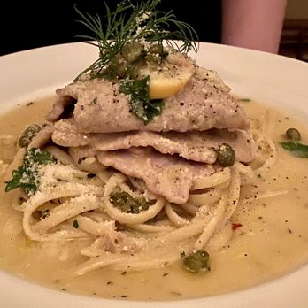 Cafe Andreou - Veal pasta dish , tasted great - Italian Near Me - Brantford, Ontario