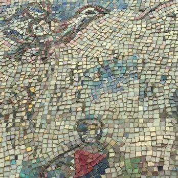Chagall's Four Seasons - Bird migrating with a person hanging on - Public Art Near Me - Chicago, Illinois Chagall's Four Seasons - Bird migrating with a person hanging on - Public Art Near Me - Chicago, Illinois