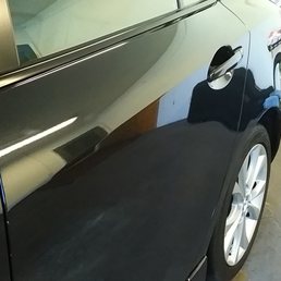 Its gone! If you can't see the dent that tells you how good Gary is. Its gone! If you can't see the dent that tells you how good Gary is.