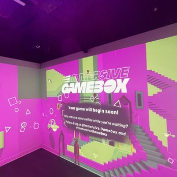 Immersive Gamebox - Inside the gamebox room - Virtual Reality Centers Near Me - Houston, Texas