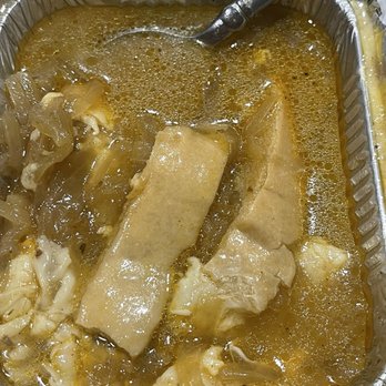 Islas Canarias Cafe - Onion soup.. loaded with Cuban bread - Spanish Near Me - Miami, Florida Islas Canarias Cafe - Onion soup.. loaded with Cuban bread - Spanish Near Me - Miami, Florida