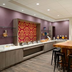 Features Bar & Restaurant - Our bountiful breakfast buffet, featuring fresh fruits, a chef attended omelet station, a wide selection of hot and cold items, and more!