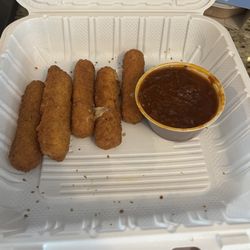 Ralph's Market - Mozzarella sticks- one already eaten