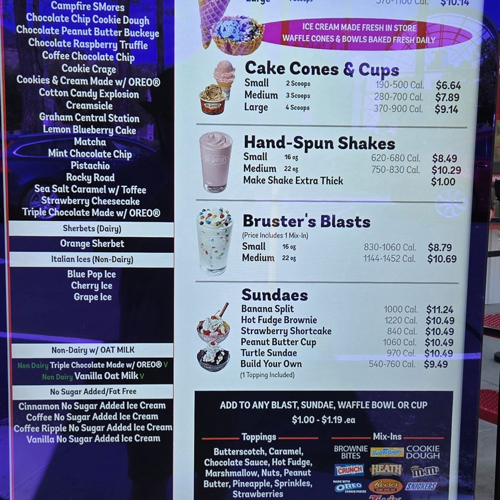 Bruster's Real Ice Cream - Ice Cream & Frozen Yogurt Near Me - La Mesa, California Bruster's Real Ice Cream - Ice Cream & Frozen Yogurt Near Me - La Mesa, California