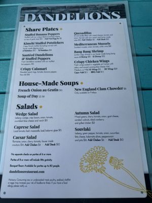Dandelions Restaurant by null