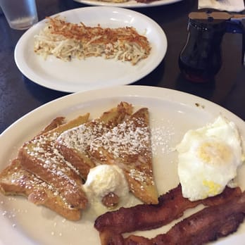 Joe Momma's - Two #4's. One with French toast, one with a pancake. And a side of hash browns. - Breakfast & Brunch Near Me - Meridian, Idaho Joe Momma's - Two #4's. One with French toast, one with a pancake. And a side of hash browns. - Breakfast & Brunch Near Me - Meridian, Idaho