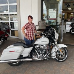 Old Pueblo Harley-Davidson - My (new to me) street glide, Crushed Ice  is the paint name so I've deemed her Ice Queen!