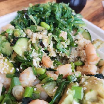 The Poké Company - Steamed shrimp, veggies and garlic sauce. - Poke Near Me - Des Moines, Iowa The Poké Company - Steamed shrimp, veggies and garlic sauce. - Poke Near Me - Des Moines, Iowa