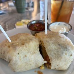 The breakfast burrito The breakfast burrito