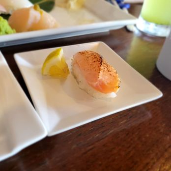 Toshi Sushi - Seared salmon. So incredibly good - Japanese Near Me - Gardena, California