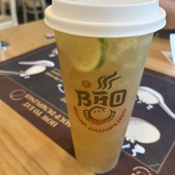 Bao Soup Dumpling - Iced lemon tea but it was lime instead - kind of bitter - Soup Near Me - Oklahoma City, Oklahoma Bao Soup Dumpling - Iced lemon tea but it was lime instead - kind of bitter - Soup Near Me - Oklahoma City, Oklahoma