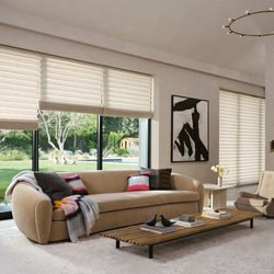 Vignette® Modern Roman Shades bring classic & contemporary styles together. Choose dual, top-down, or motorization to customize your space.