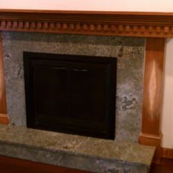 Luxus Marble & Granite LLC - One of our Fireplace jobs