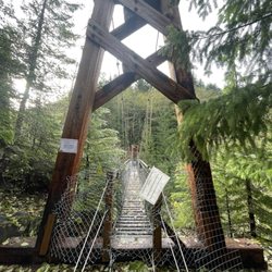 Lava Canyon - Close bridge