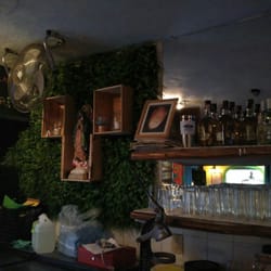 Beer Bucket - A really cool memorial for Rob along with our Guadalupe virgin (RIP).