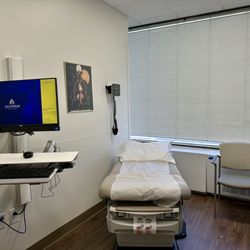 Johns Hopkins Community Physicians Heart Care - The exam room.